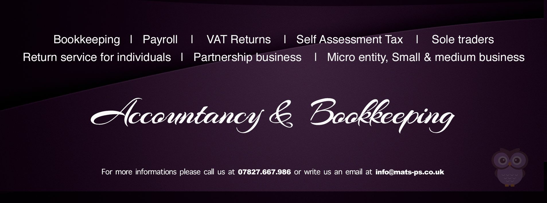 MATS Professional services and prices
